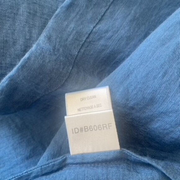 Y2K BCBG Maxazria Drawstring Waist Sleeveless Hooded Dress Blue size XXS - Picture 15 of 15